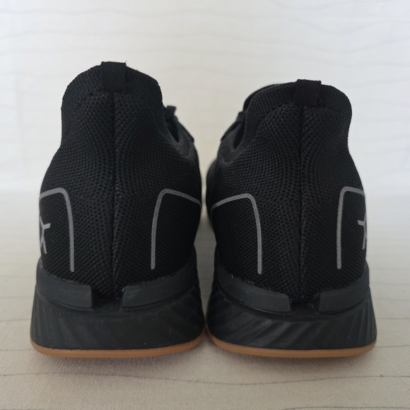 Flux Mens Adapt Runner Black Gum Sole Barefoot Running Shoes Sneakers Size 12.5 - Picture 5 of 11